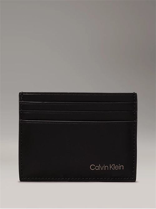 CK SMOOTH CARDHOLDER 6CC CALVIN KLEIN | K50K512074/BEH